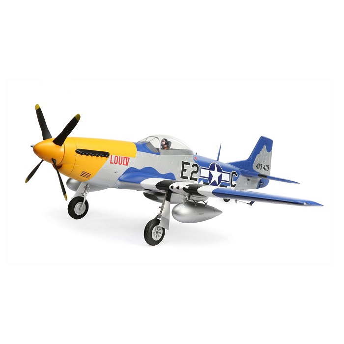 E-flite P-51D Mustang 1.5m Smart BNF w AS3X Safe